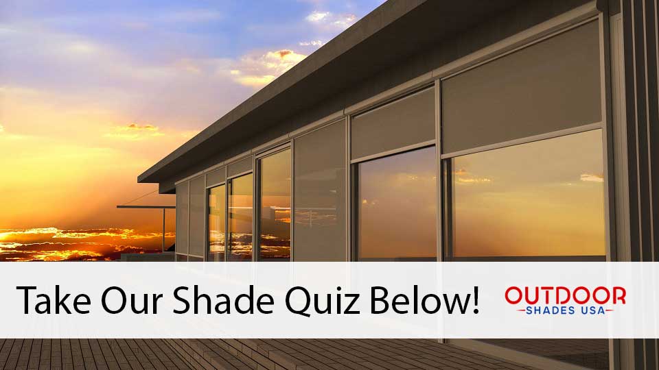 Outdoor Shades USA - DIY Solar Shades - Zip Shades - Privacy